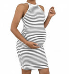 mommoi™ Striped Maternity Dress