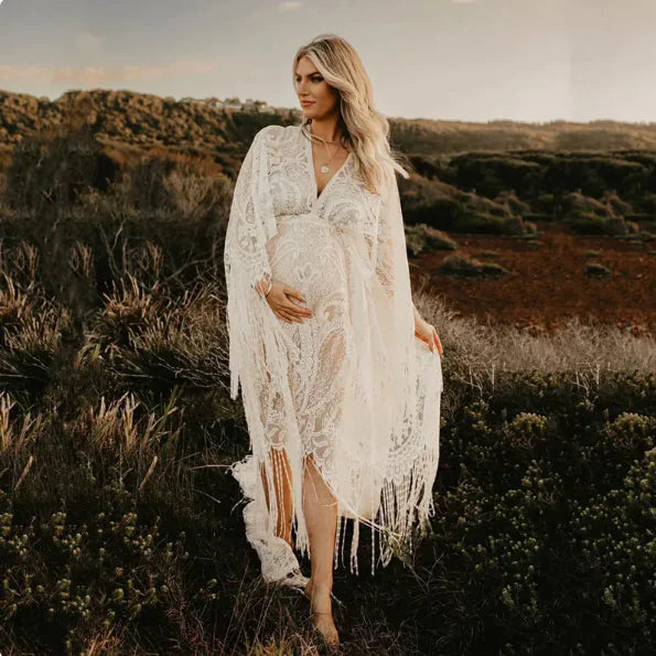 Boho Maternity Dress