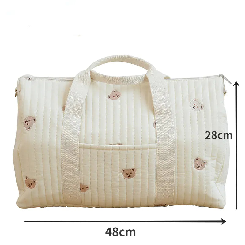 Large Padded Maternity Travel Tote Bag